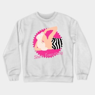 Barbie, She's Everything Crewneck Sweatshirt